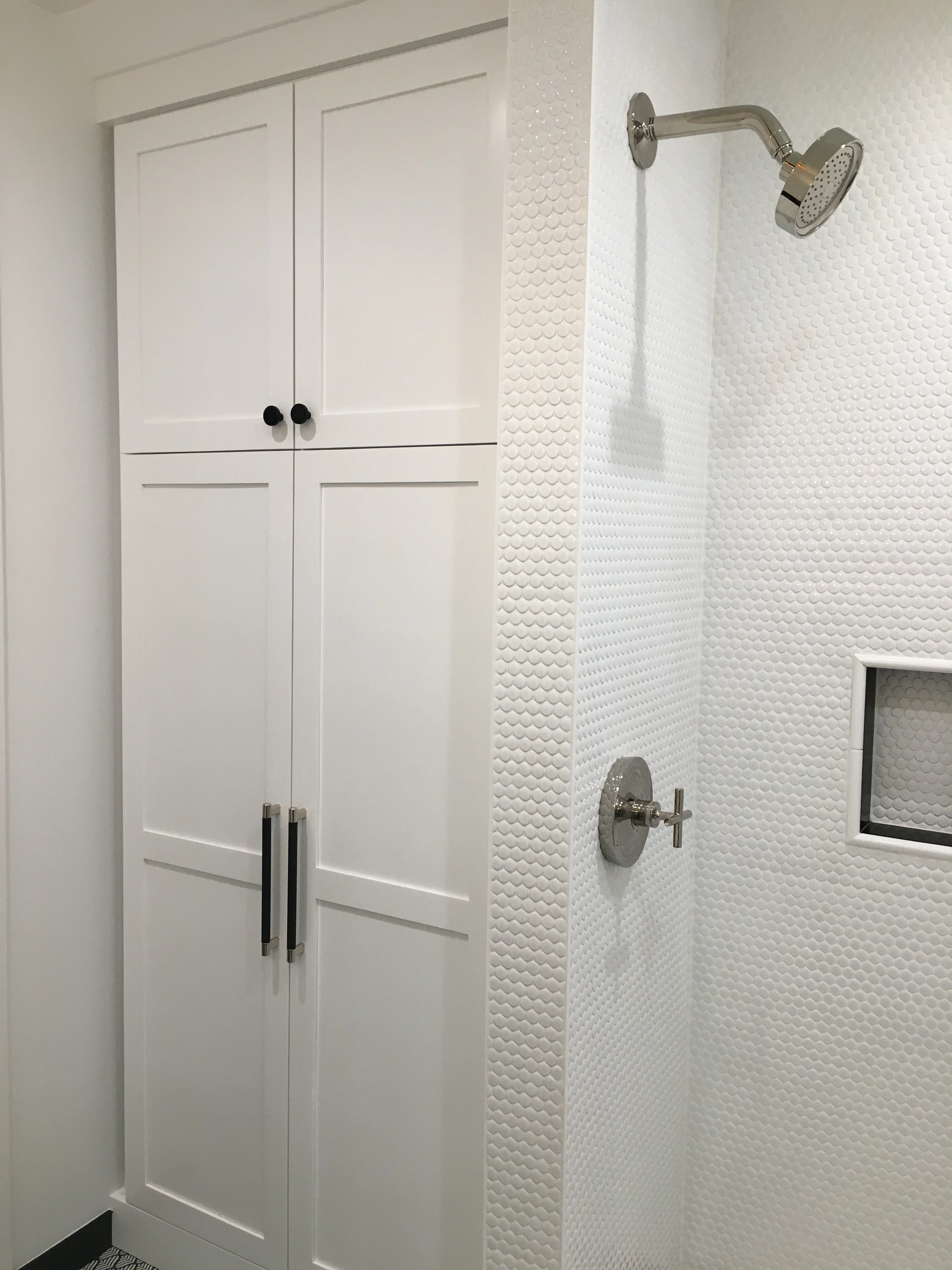 built-in storage cabinet in River Forest