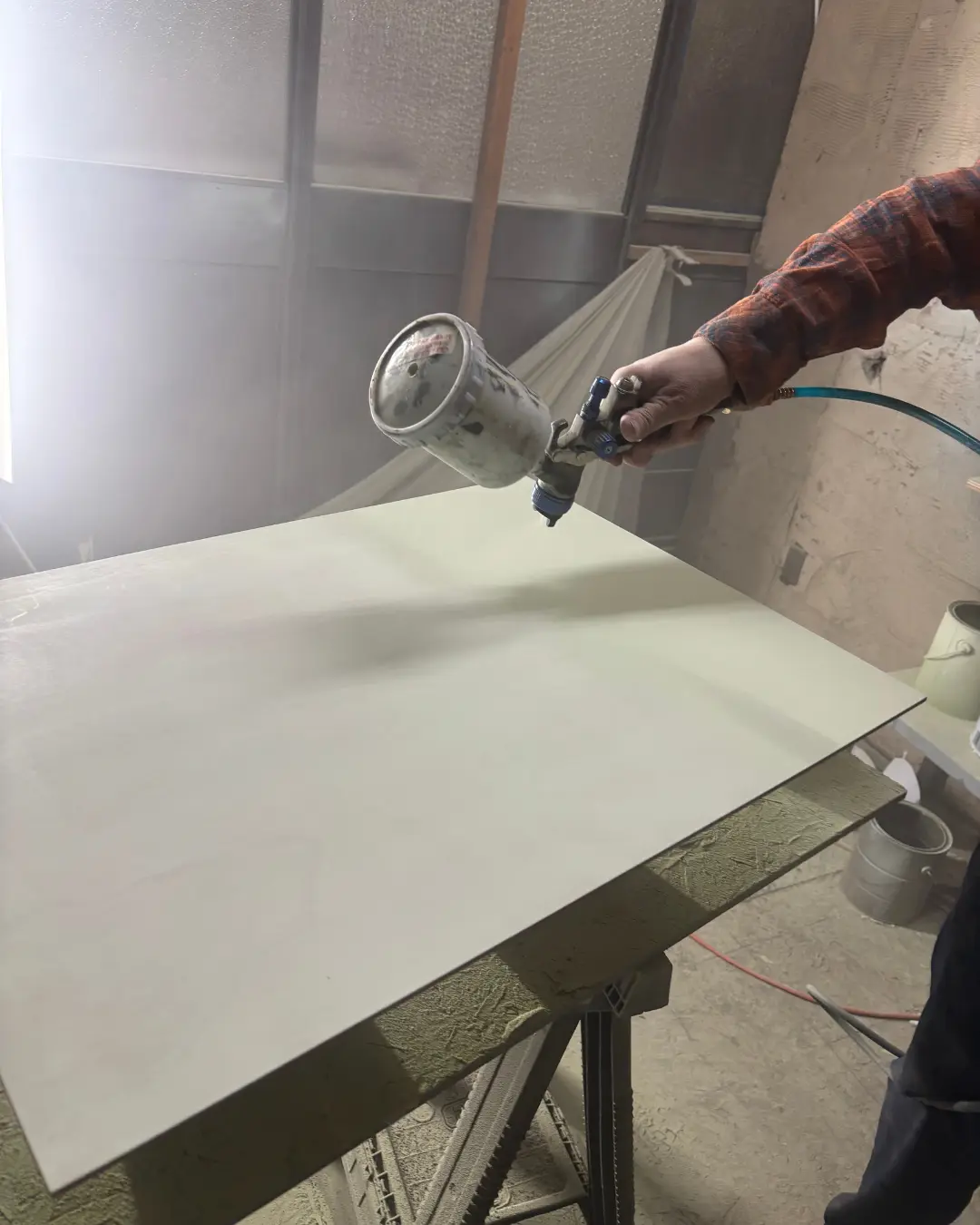 BradleyBuilt custom walnut vanity cabinetry